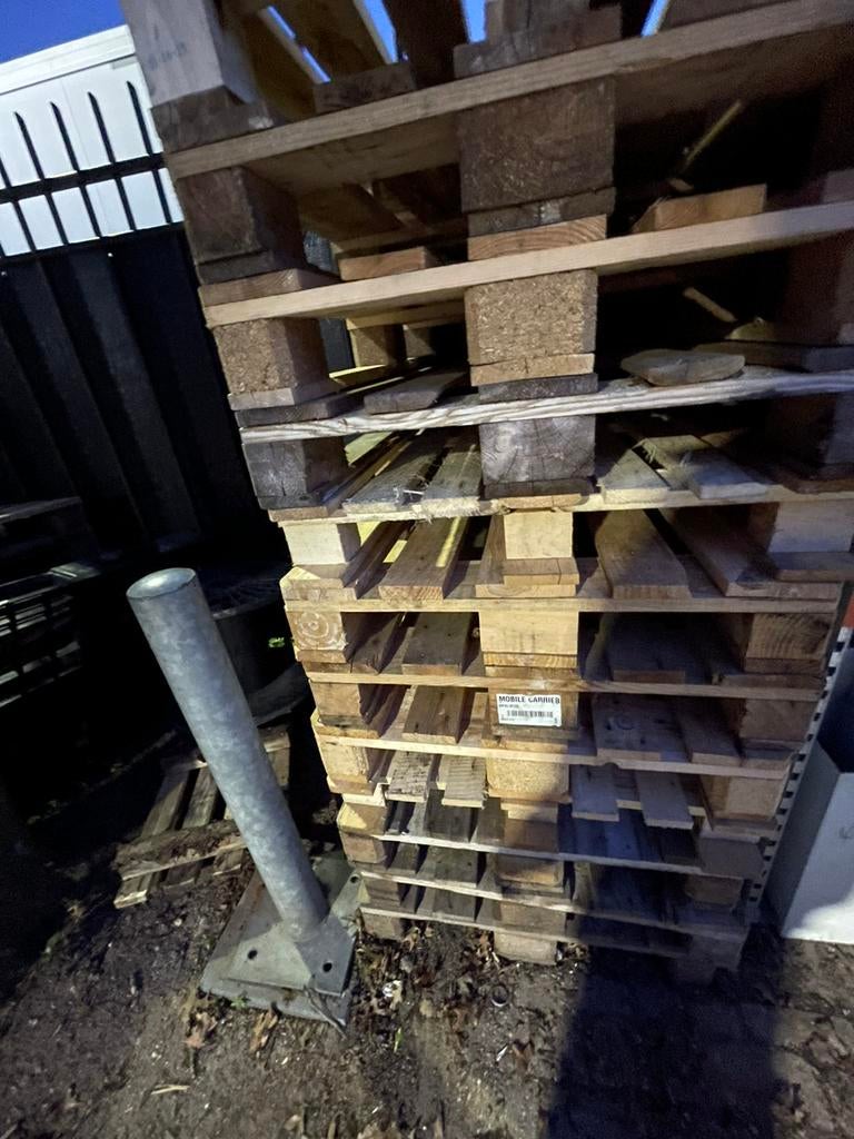 15 stuks europallet te koop, Doe-het-zelf en Verbouw, Hout en Planken, Minder dan 25 mm, Ophalen of Verzenden, Zo goed als nieuw