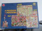 jan van haasterenpuzzel 500-750-1000 in een doos, Ophalen of Verzenden, 500 t/m 1500 stukjes, Zo goed als nieuw, Legpuzzel