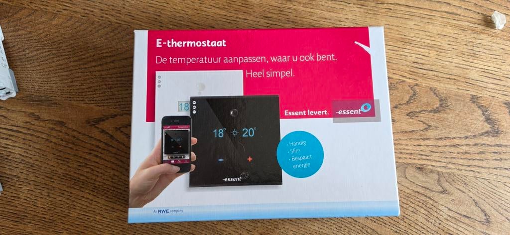 Essent E-thermostaat - Slimme thermostaat, Ophalen, Slimme thermostaat, Nieuw