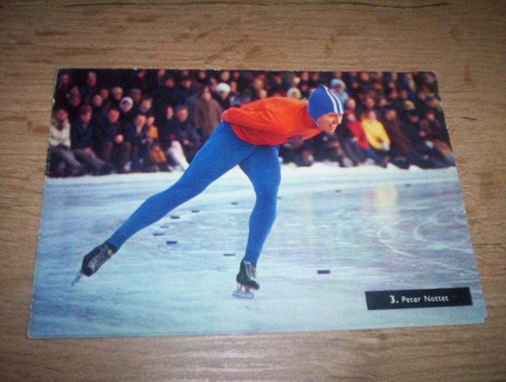 Kaart/foto brio diversen schaatsers/sters (schaatsen), Verzamelen, Ophalen of Verzenden, Zo goed als nieuw, Overige sporten, Spelerskaart