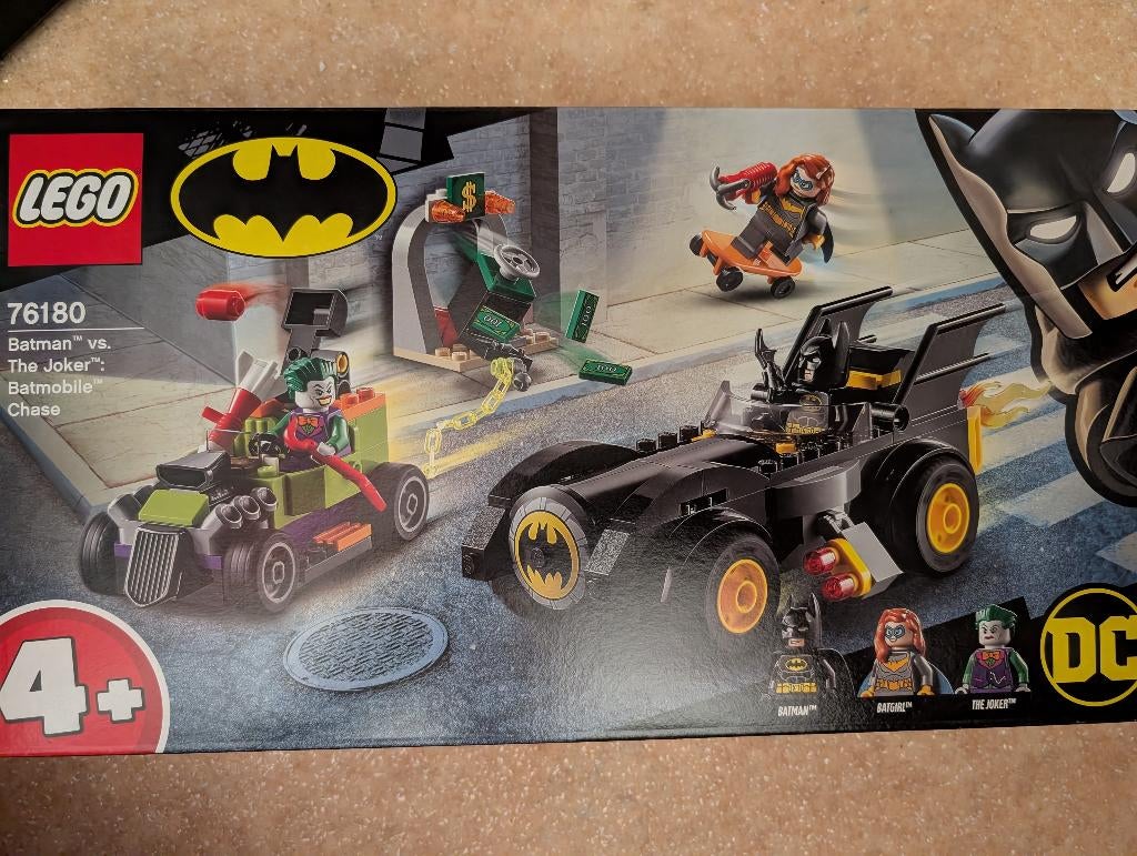 Lego 76180 Batmobile achtervolging, Lego, Nieuw, Ophalen of Verzenden, Complete set
