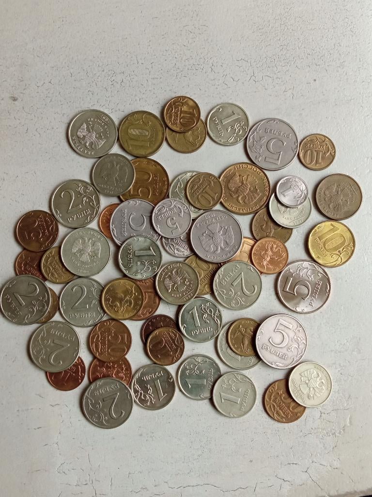 Rusland lot munten., Ophalen of Verzenden, Rusland, Setje