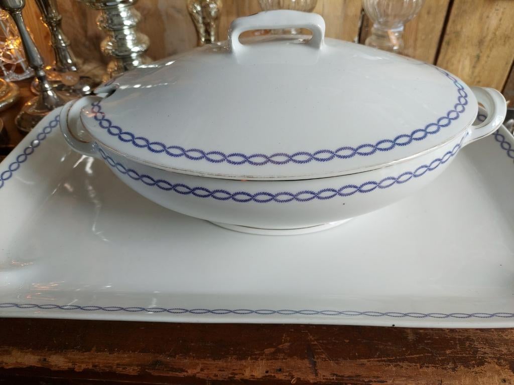 BAVARIA soepterrine en serveerschaal, Antiek en Kunst, Ophalen