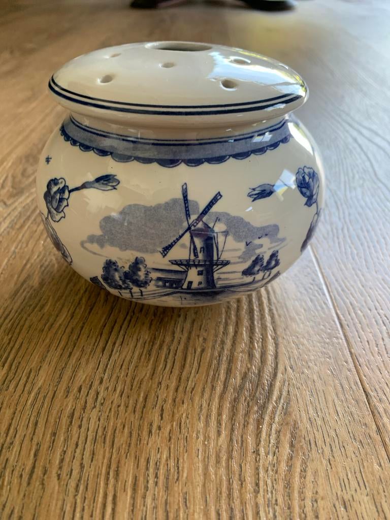 Delfts Blauw Bloempotje - Regina Handwerk Limited Edition, Ophalen