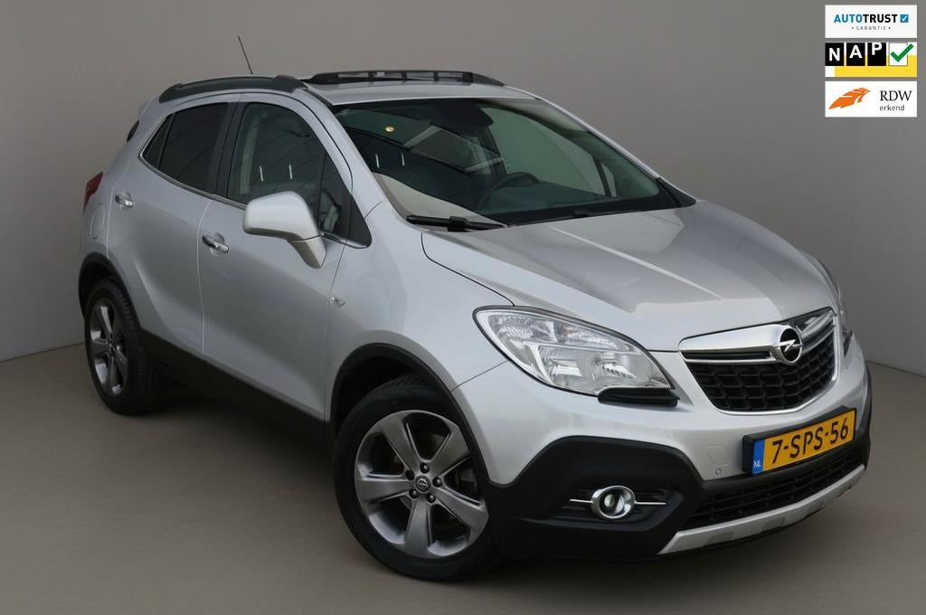 Opel Mokka Schuifdak|Camera|Leder|Trekhaak|2e eigenaar!, Euro 5, 15 km/l, Gebruikt, SUV of Terreinwagen