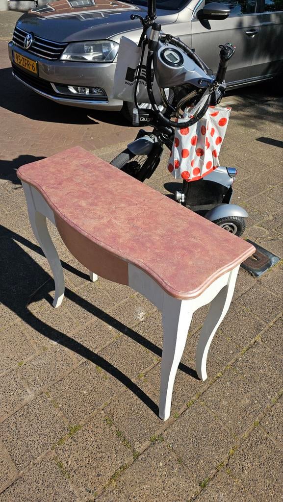 Sidetable met sierlijke poten, Gebruikt, 100 tot 150 cm, Verzenden, Klassiek