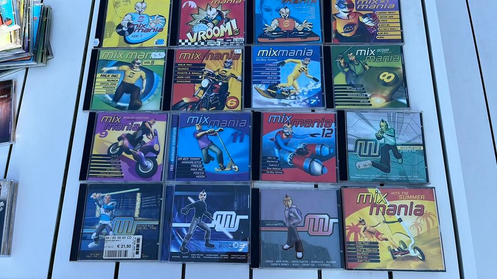 Mixmania - Partij van 16 cd’s, Cd's en Dvd's, Ophalen of Verzenden, Zo goed als nieuw