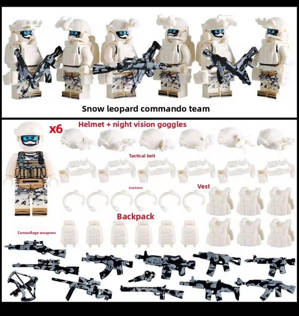 Verschillende soldaten met wapens nieuw, Ophalen of Verzenden, Nieuw