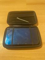 New Nintendo 3DS XL Blauw met beschermhoes, Blauw, 3DS XL, Ophalen of Verzenden, Zo goed als nieuw