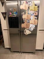 Amerikaanse Koelkast  te koop, Gebruikt, 200 liter of meer, 60 cm of meer, Met aparte vriezer
