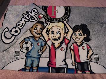 Feyenoord Coentje dekbedovertrek 140x200 beschikbaar voor biedingen