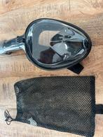 Duikmasker zwart maat L/XL, Watersport en Boten, Ophalen of Verzenden, Zo goed als nieuw