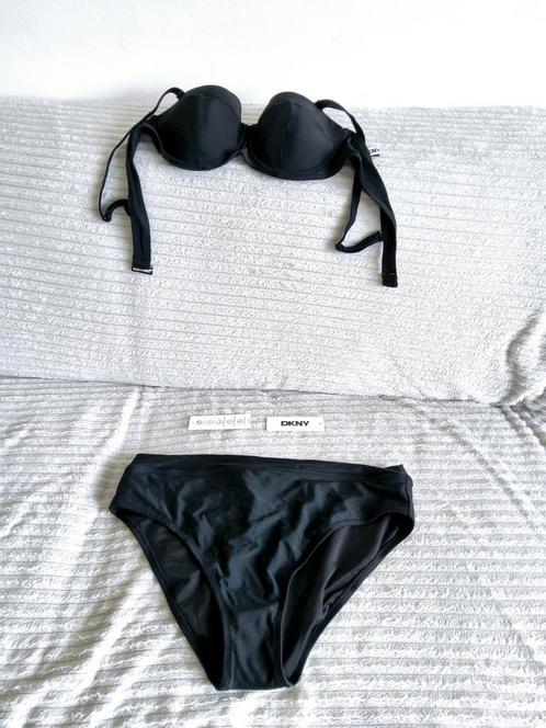 Nieuwe DKNY zwarte Two Pieces Zwemkleding, maat XL., Kleding | Dames, Badmode en Zwemkleding, Nieuw, Bikini, Zwart, Ophalen of Verzenden