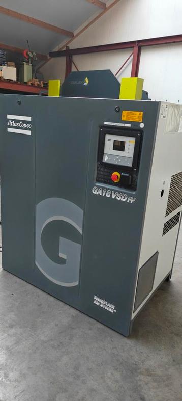Schroefcompressor GA18VSD FF Atlas Copco luchtcompressor  beschikbaar voor biedingen