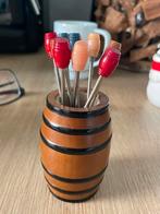 Vintage coctailprikkers, Ophalen of Verzenden, Zo goed als nieuw, Overige materialen