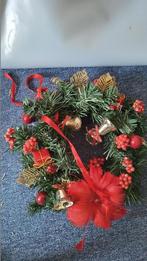 deurkrans / raamkrans / kerstkrans van kunstgroen, Diversen, Kerst, Ophalen of Verzenden, Gebruikt
