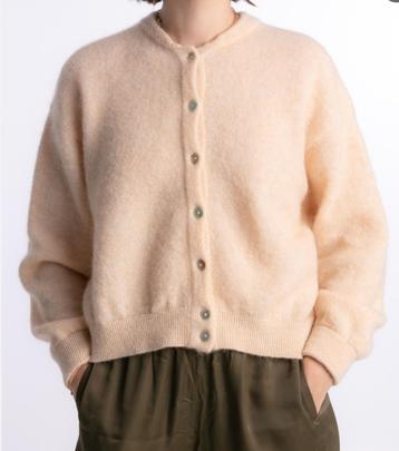 American Vintage vest Zabidoo mt XS/S (M) ZGAN mohair/wolmix beschikbaar voor biedingen