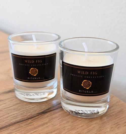 Rituals Wild Fig Kaarsjes, Huis en Inrichting, Woonaccessoires | Kandelaars en Kaarsen, Nieuw, Kaars, Minder dan 25 cm, Overige materialen