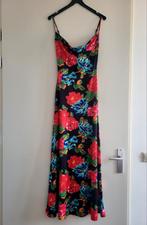 Zomer extra lange jurk bloemen design, Ophalen of Verzenden, Zo goed als nieuw, Maat 36 (S), Onder de knie