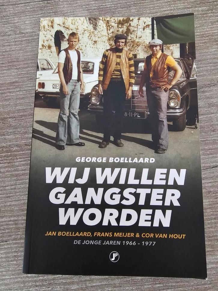 Wij Willen Gangster Worden - George Boellaard, Boeken, Overige Boeken, Gelezen, Ophalen of Verzenden
