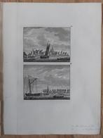 40-41 / De Schans Lillo + Liefkenshoek  Unieke kopergravure!, Antiek en Kunst, Kunst | Etsen en Gravures, Ophalen of Verzenden