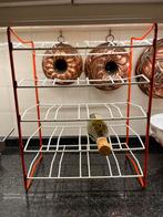 Tomado vintage flessenrek rood wit jaar 1960 voor 20 flessen, Huis en Inrichting, Woonaccessoires | Wijnrekken, Ophalen of Verzenden