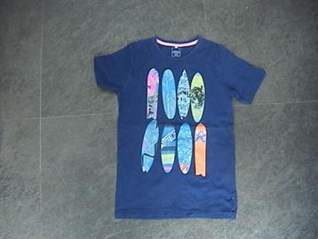 NAME IT donkerblauw t-shirt met opdruk van skateboard plank beschikbaar voor biedingen