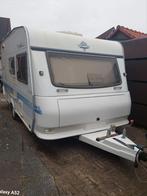 HOBBY 440SF de luxe b.j. 2000 + mover etc.etc., Caravans en Kamperen, Caravans, Hobby, Treinzit, Particulier, Luifel