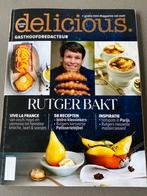Delicious magazine - Rutger Bakt, Ophalen of Verzenden, Zo goed als nieuw, Overige onderwerpen