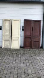 2 sets antieke pitch pine ensuitedeuren uit 1906, Ophalen, Binnendeur, Zo goed als nieuw, Hout