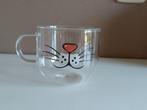 3 Theemokken kattensnoet - nog Nieuw!, Huis en Inrichting, Keuken | Servies, Ophalen of Verzenden, Nieuw, Glas, Overige stijlen