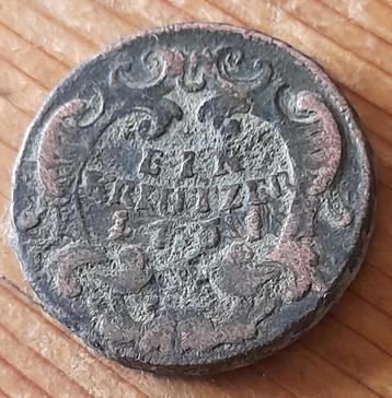 Oostenrijk 1 kreuzer 1751 beschikbaar voor biedingen