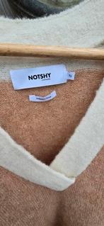 Notshy Cashmere Poncho - Groot & Warm, Kleding | Dames, Notshy, Ophalen of Verzenden, Zo goed als nieuw, Beige