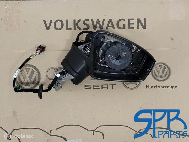 TIGUAN 5NA 5NN Buitenspiegel rechts 5NB857502AC INKLAPBAAR, Auto-onderdelen, Spiegels, Volkswagen, Gebruikt, Ophalen of Verzenden