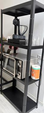 Industriële metalen kast / opbergrek, Huis en Inrichting, Kasten | Stellingkasten, Ophalen, Zo goed als nieuw