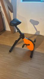 Deskbike - Zwart/Oranje - Hometrainer, Sport en Fitness, Ophalen of Verzenden, Zo goed als nieuw, Metaal, Benen