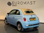 Fiat 500 C 0.9 TwinAir Lounge Navi Cabrio Halfleer Airco Pdc, Auto's, Fiat, 86 pk, Gebruikt, Cabriolet, Origineel Nederlands