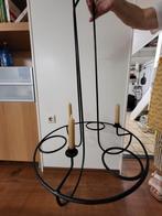 Zwarte hanger voor kaarsen of bloempotjes, Ophalen, Gebruikt, 50 tot 75 cm, Zwart