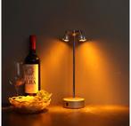 Draadloze LED Tafellamp met Touch Dimming, Huis en Inrichting, Lampen | Tafellampen, Ophalen of Verzenden, Nieuw, Metaal, Minder dan 50 cm
