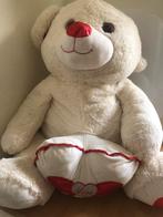 Grote Knuffelbeer met Hart, Ophalen of Verzenden, Zo goed als nieuw, Beer