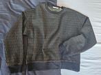 Goud/ zwarte trui - mt L, Zwart, Maat 42/44 (L), Ophalen of Verzenden, Gedragen
