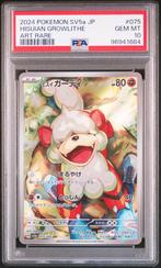 Hisuian Growlithe PSA 10 - 075/066 - Japanese Crimson Haze, Ophalen of Verzenden, Zo goed als nieuw, Losse kaart