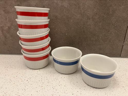 7 vintage Villeroy & Boch ovenschaaltjes / souffle schaaltje, Huis en Inrichting, Keuken | Servies, Gebruikt, Schaal of Schalen