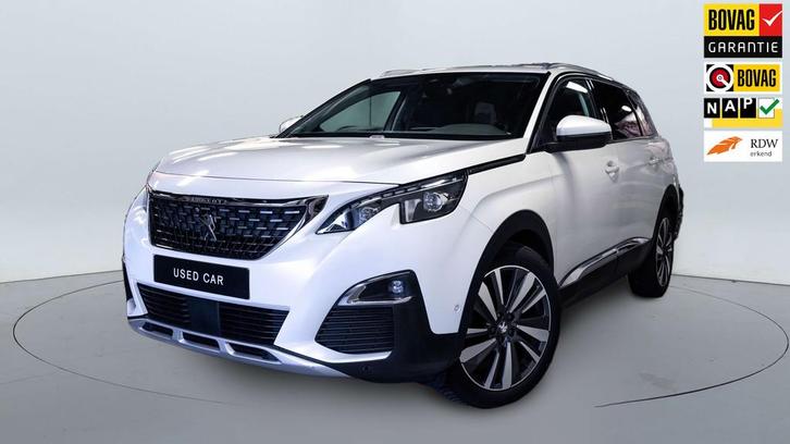 Peugeot 5008 1.2 PureTech Allure|NAP|360|7pers.|Riem recen, Auto's, Peugeot, Bedrijf, Te koop, 360° camera, ABS, Achteruitrijcamera