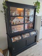 Mooie Buffetkast met glazen schuifdeuren, Ophalen, Gebruikt, 100 tot 150 cm, Landelijk