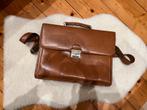 Castelijn en Berendsen Laptoptas/Aktetas Bruin Leer, Overige merken, Bruin, Ophalen of Verzenden, Zo goed als nieuw