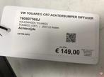 VW Touareg CR7 2017+ Achterbumper diffuser Spoiler 760807568, Gebruikt, Volkswagen, Volkswagen AG, Achter