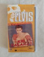 Elvis videoband 1990 The king's gold collection kid galahad., Cd's en Dvd's, VHS | Film, Alle leeftijden, Ophalen of Verzenden