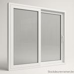 Opruiming-PVC/kunststof schuifraam dubbel glas wit-198x210, Kunststof, Raamkozijn, Nieuw, 150 tot 225 cm
