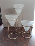 Waxinelicht houders, Ophalen of Verzenden, Overige materialen, Minder dan 25 cm